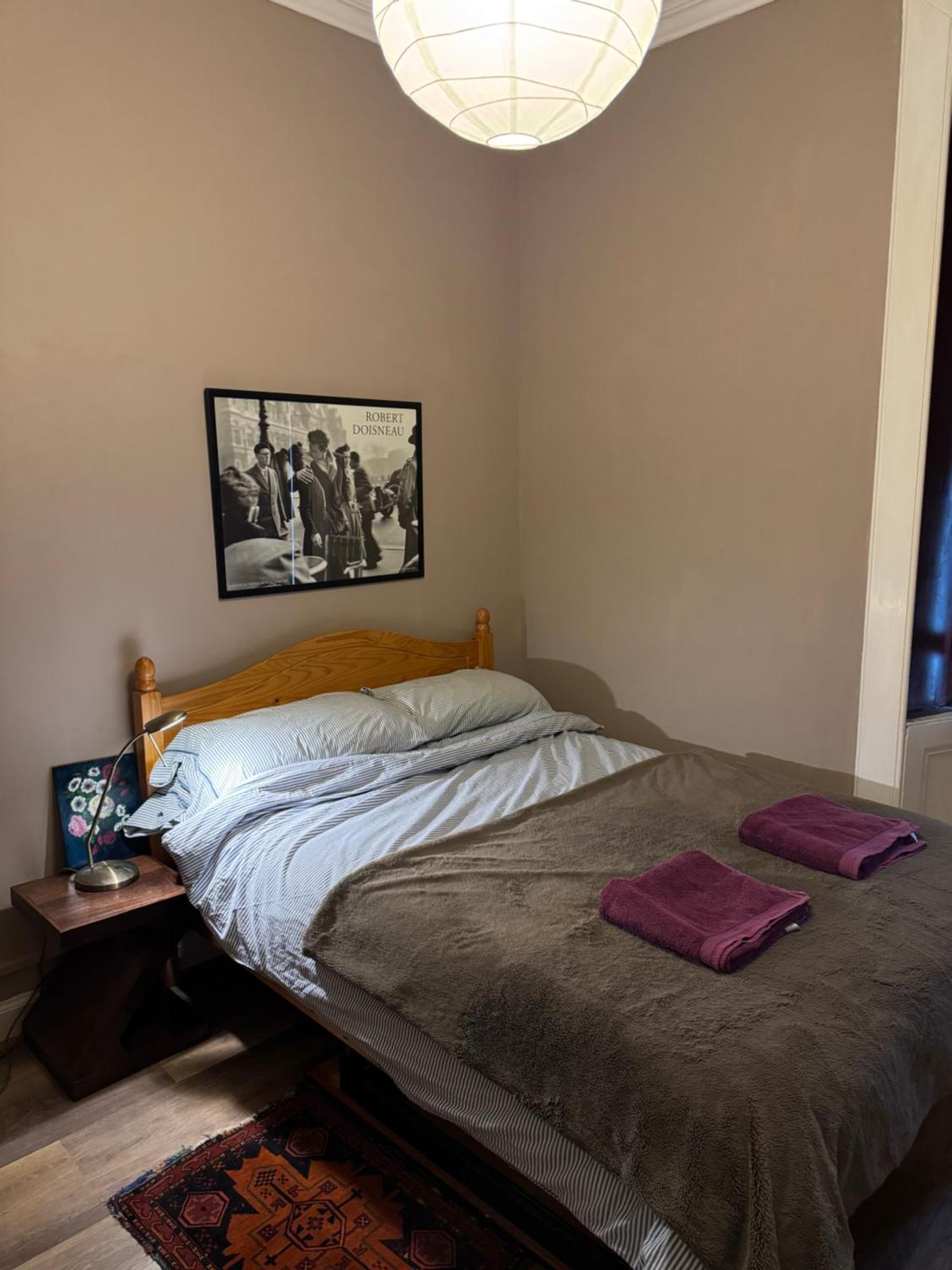 Central Room In Historic Tenement Shared Apartment Near Old Town Edinburgh Bagian luar foto