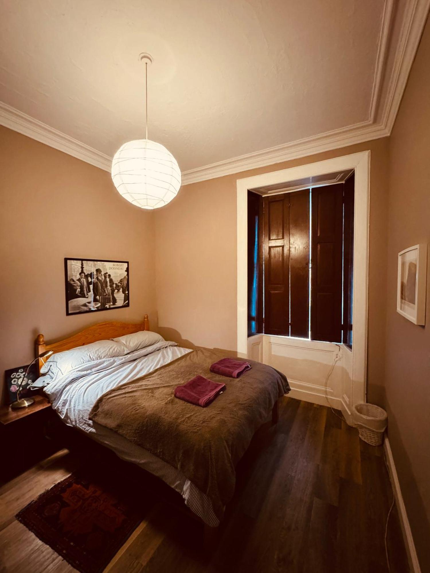 Central Room In Historic Tenement Shared Apartment Near Old Town Edinburgh Bagian luar foto
